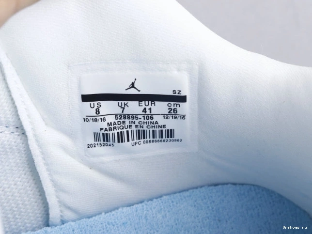 Jordan Blue Low Retro 11 528896-106 University  1110